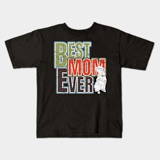 Best Dog Mom Ever Kids T-Shirt